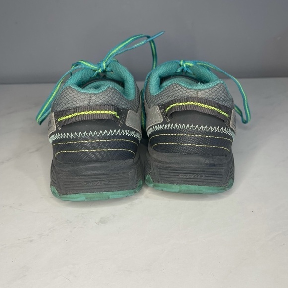 Saucony Raptor TR 2 Gray Green Lace Up Running Shoes Size 10.5 - Picture 5 of 8